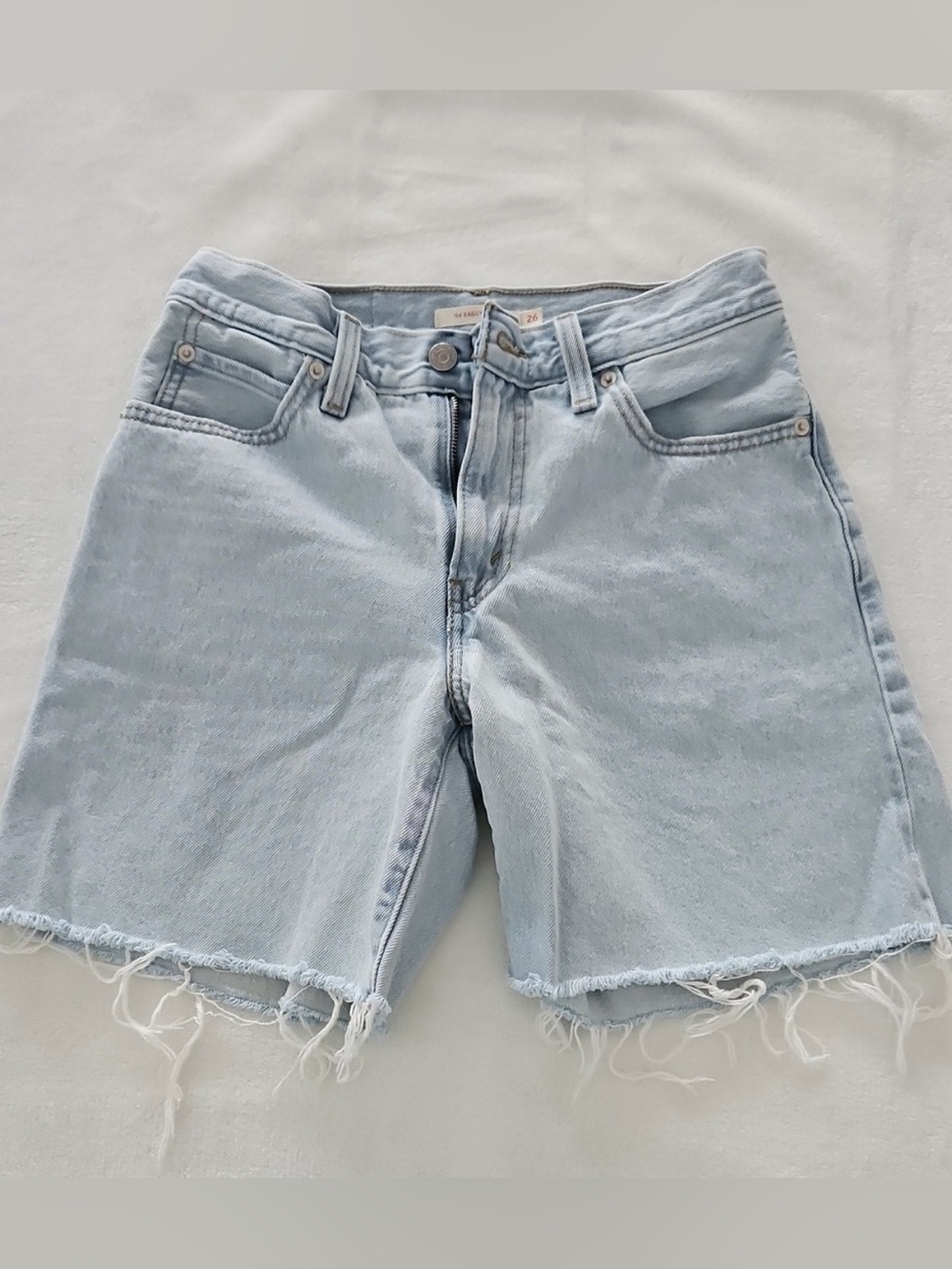 Levis 94 Baggy Cutoff Shorts